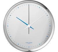 Horloge murale Henning Koppel 22cm, acier inoxydable - Georg Jensen