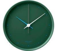 Horloge murale Henning Koppel 22cm, vert mat - Georg Jensen