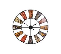 Horloge Murale Industrielle Vintage Ø80cm - INTEND