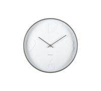 Horloge murale Karlsson Ayuno Gris 5x40 cm