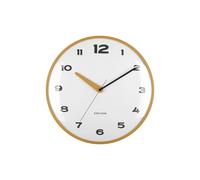 Horloge murale Karlsson Brisk Dome Jaune 1x40 cm