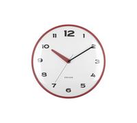 Karlsson - Horloge murale Brisk Dome - Ocre rouge - Ø40cm