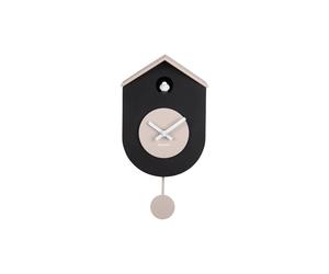 Horloge murale Karlsson Grato Cuckoo Noir 17,5x33,2x9,2 cm