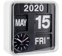 Horloge murale Karlsson Mini Flip Blanc 24x24x10x0,3 cm
