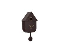 Horloge murale Karlsson Modern Cuckoo Oro ABS Marron 21,5x41x8,5 cm