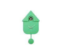 Horloge murale Karlsson Modern Cuckoo Vert 21,5x41x8,5 cm