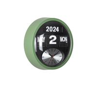 Horloge murale Karlsson Round Flip Vert 32,6 cm