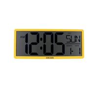 Horloge murale LCD Karlsson Retro Jaune 34,8x14,8x2,7 cm