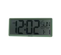 Horloge murale LCD Karlsson Retro Vert 34,8x14,8x2,7 cm