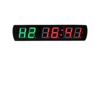 Horloge Murale LED, 4inch Gay Timer Temps de formation et temps repos Alternativement équipement chronométrage électronique