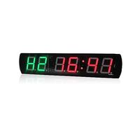 Horloge Murale LED, 4inch Gay Timer Temps de formation et temps repos Alternativement équipement chronométrage électronique