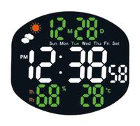Horloge Murale LED Avec Station Météo