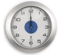 Horloge murale lumineuse led radiopilotée 30 cm 3 modes silencieuse