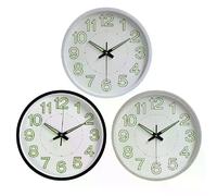Horloge murale lumineuse ronde