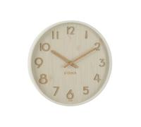 Horloge murale Marion en Bois MDF 53cm Blanc
