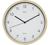 Horloge murale Maul 9051470 à quartz 30 cm x 30 cm x 30 cm x 5 cm x 50 mm bois en bois véritable