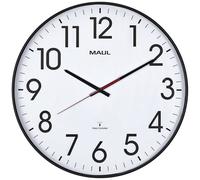 MAUL Horloge murale MAULclimb Ø 47.7 x 5.4 cm radiocommandée plastique 1 x AA (1.5 V) noir
