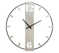 Horloge murale Mauro Ferretti argent Ø 61x4,5 cm argent noir