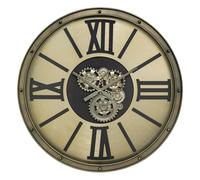 Horloge Murale Mécanisme Parker 80cm Argent