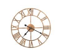 vidaXL Horloge murale métal 40 cm Golden