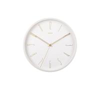 Horloge murale métal Karlsson Belle Numbers Blanc 4x35 cm