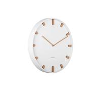 Horloge murale métalique Karlsson Grace Blanc 40 cm