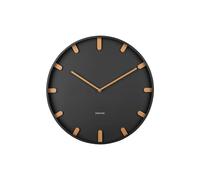 Horloge murale métalique Karlsson Grace Noir 40 cm