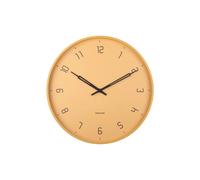 Horloge murale métalique Karlsson Stark Jaune 40 cm