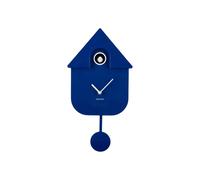 Karlsson Horloge murale Coucou KA5768BL Moderne Quartz ABS Bleu 21,5x41 cm