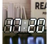 Horloge murale numérique 3D LED