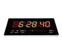 Horloge murale numérique LED Calendrier Perpétuel Rouge Rouge G