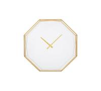 Mauro Ferretti Horloge murale Goldy octogonale Ø 56x6,5 cm or