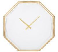 Mauro Ferretti Horloge murale Goldy octogonale Ø 56x6,5 cm or