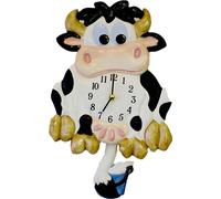 Horloge murale pendule motif vache - Terrastudio Modèle : 00.2204.00