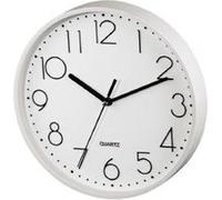 Horloge murale "PG-220", Mécanisme silencieux, Blanc