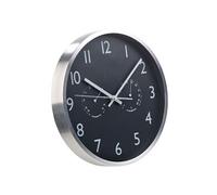 St. Leonhard Horloge murale radio-pilotée Ø 30 cm avec thermomètre et hygromètre