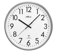Horloge murale radio-pilotée Atlanta 4516/4, anthracite