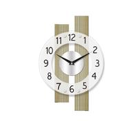 Horloge murale radiocommandée moderne 28 x 41 x 5cm - AMS Modèle : 5875