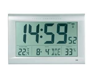 Horloge murale radiopilotée Jumbo Conrad KW9075