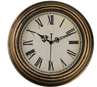 Horloge murale rétro, 30 cm, horloge à quartz silencieuse sans tic-tac, affichage simple de l'heure, horloge de qualité fonctionnant sur piles, décoration pour chambre à coucher, cuisine, bureau