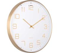 Horloge murale ronde Elegance Glow