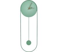 Horloge murale Salvan 20 cm métal vert clair Lumarko !