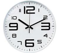 Avizar Horloge murale analogique - Blanc