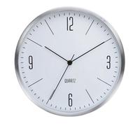Horloge murale - ST. LEONHARD - Classique - Ø 30 cm - Argent - Radio-pilotée ACCESSOIRES FABRICATION MAISON