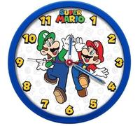 Horloge Murale - Super Mario - 25 cm - Multicolore - Plastique - Design Contemporain