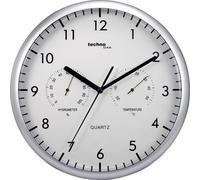 Horloge murale Techno Line WT 650 à quartz 26 cm argent