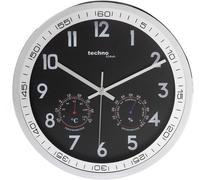 Horloge murale Techno Line WT 7981 à quartz 30 mm x 50 mm chrome