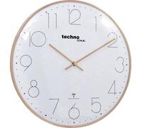 Horloge murale Techno Line WT 8235 gold optik radiopiloté(e) 35 mm x 25 mm or rose