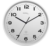 Horloge murale Techno Line WT 8500-2 silber radiopiloté(e) 30 cm x 41 mm argent