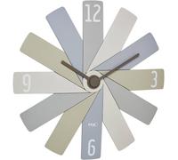 Horloge murale TFA Dostmann 60.3020.30 à quartz 40 cm x 3.7 cm x 40 cm multicolore mécanisme dhorloge silencieux